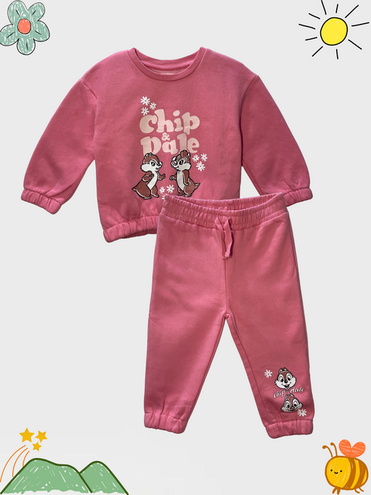 Chip n Dale 2 Piece Sweatshirt Set